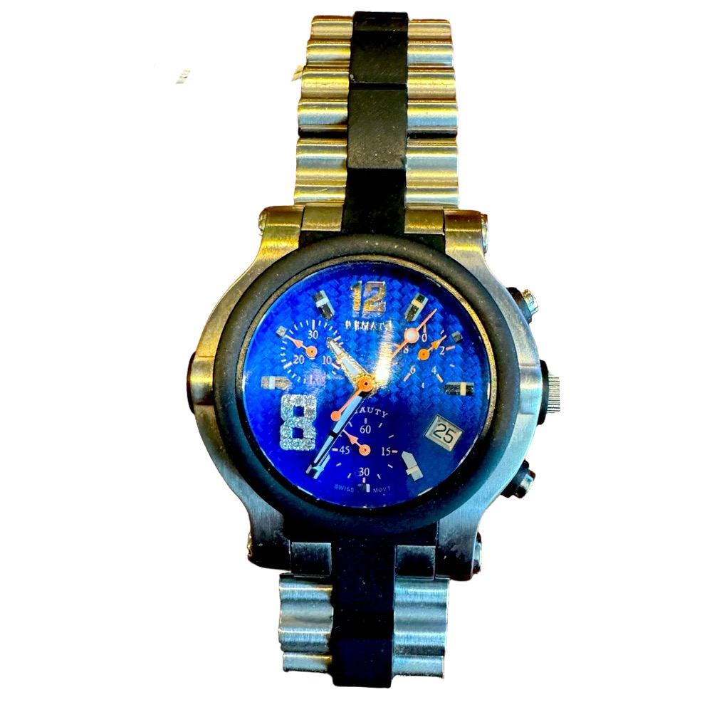 Renato Beauty Diamond Dial Chronograph Dive Watch EUC